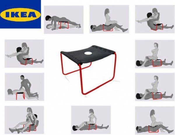 Per Natale ragala la 'Sedia del Sesso' IKEA!