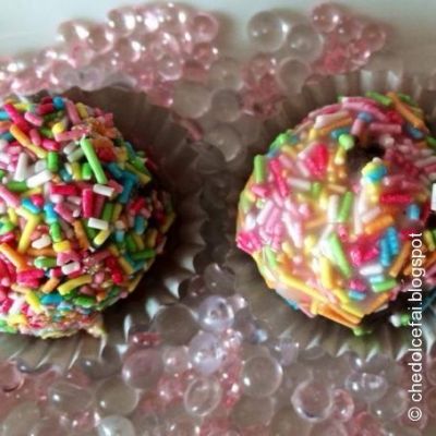 Cake pops con biscotti