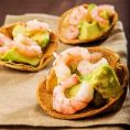 Cestini croccanti con gamberi e avocado - blog: I pasticci della cuoca