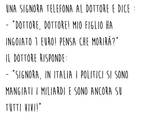 Barzelletta signora dottore