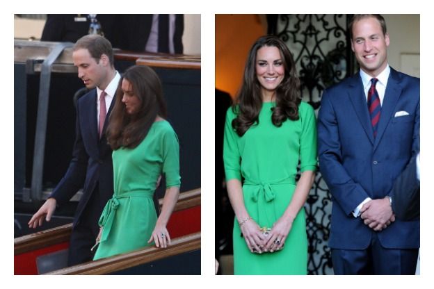 Kate Middleton e l'arte di riciclare i propri outfit