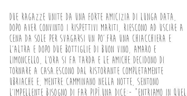 Barzelletta ragazze ristorante