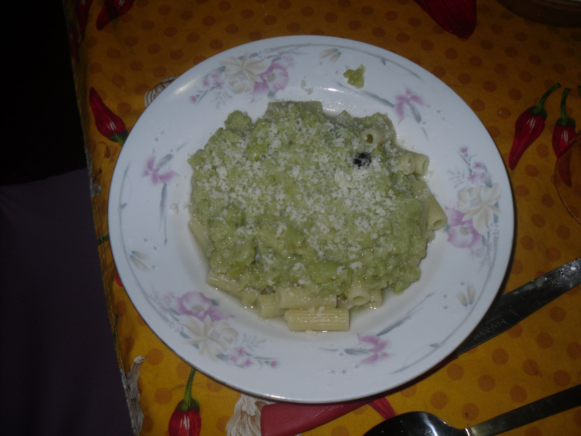 Pasta con broccoli al tegame alla siciliana (3.7/5)