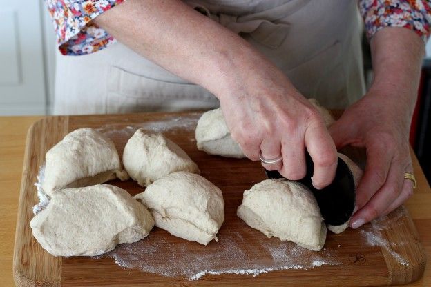 Tagliare l'impasto