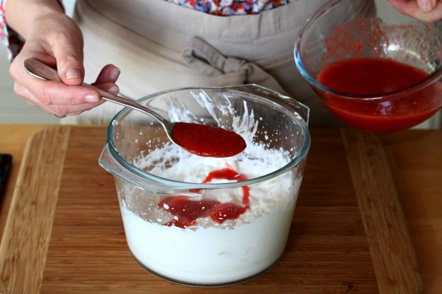 Aggiungere il coulis