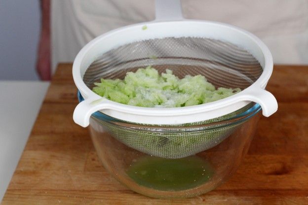 Far scolare i cetrioli