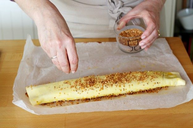 Spolverizzare di pralinato