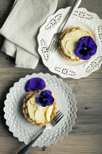 Tartellette al limone meringato