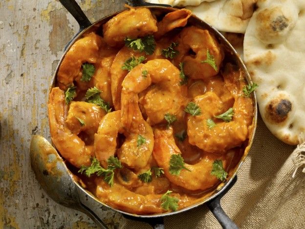 Il curry di gamberi