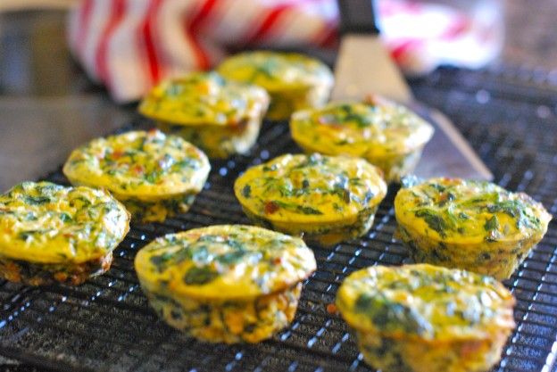 Dei piccoli flan salati