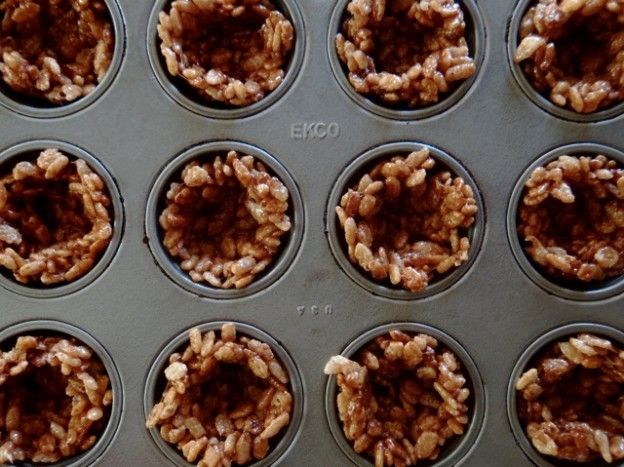 Tazzine di riso soffiato