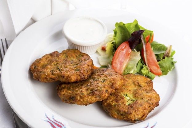 I medaglioni di zucchine : ljit kousa