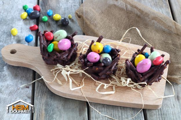 Nidi croccanti al cioccolato