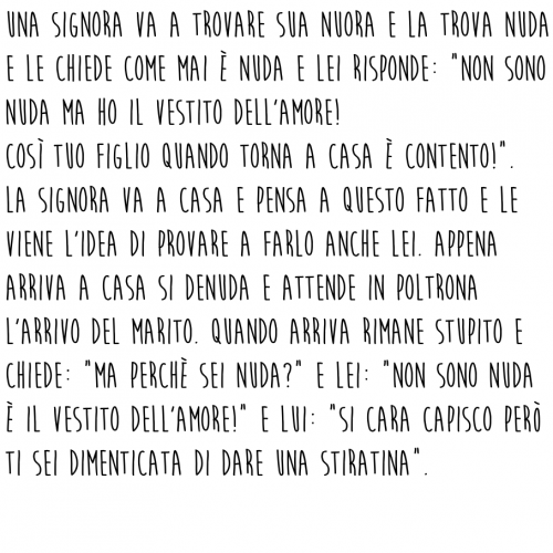 IL VESTITO DELL'AMORE