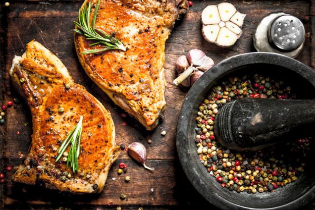 Braciole di maiale in glassa agrodolce