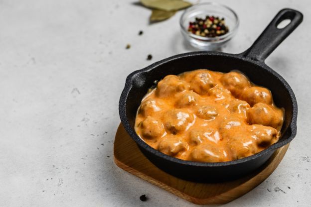 Polpette in salsa Buffalo