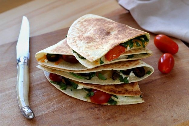 quesadillas alla greca