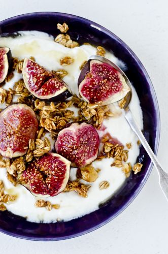 Yogurt greco con fichi