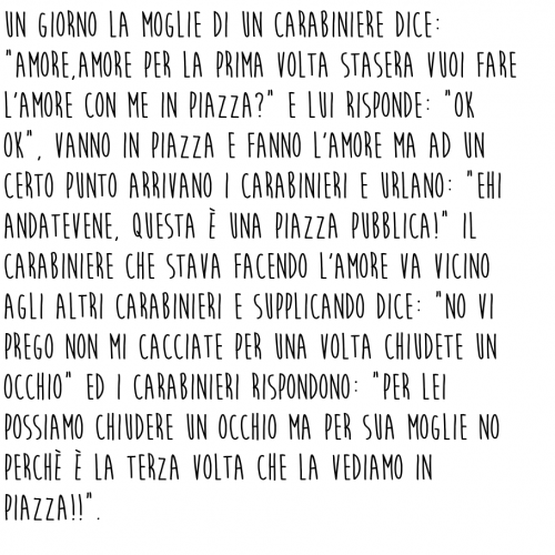 Certe cose non vanno messe in piazza