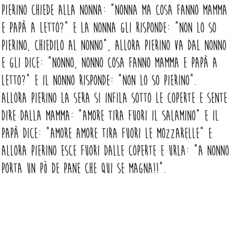 Il Salamino di Papà e le Mozzarelle di Mamma