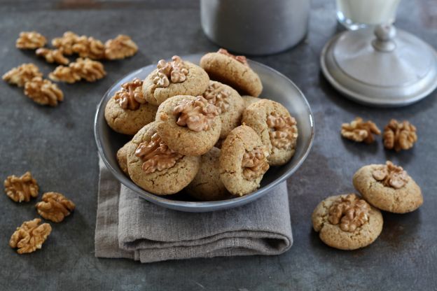 46. Cookies alle nocciole e pralinato