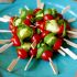 Spiedini pomodoro e mozzarella