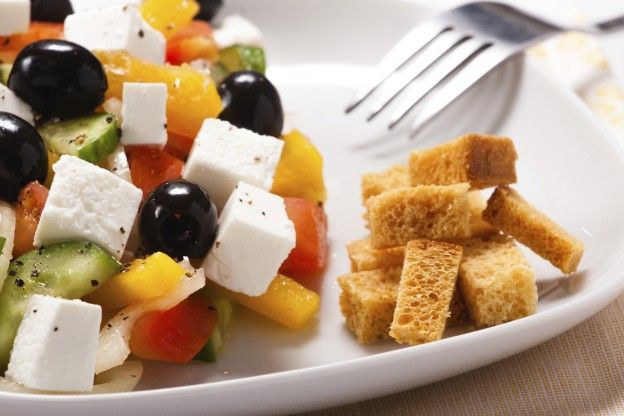 Choriatiki salati: insalata greca