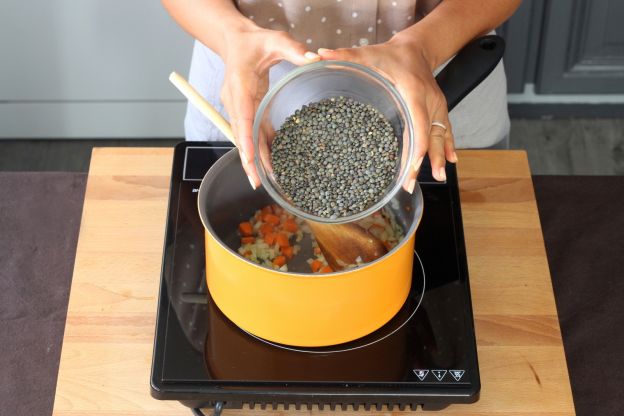 Tappa 1 - Preparazione delle lenticchie