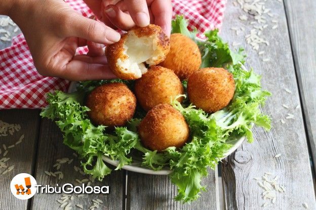 2. Crocchette di riso e mozzarella