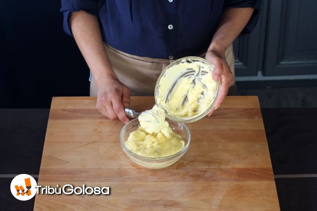 Preparazione della crema