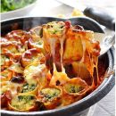 Rotolo di lasagne con spinaci e ricotta