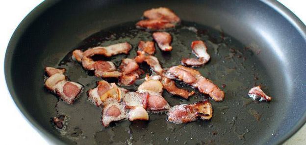 Soffriggere il bacon