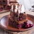 Brownies cioccolato e ciliegie
