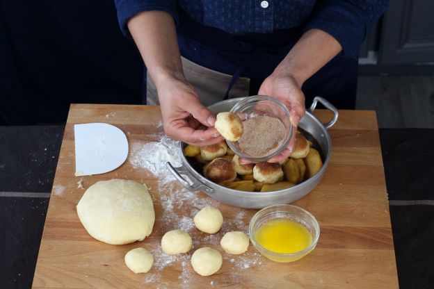 Preparazione della brioche