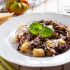 gnocchi con radicchio e pancetta