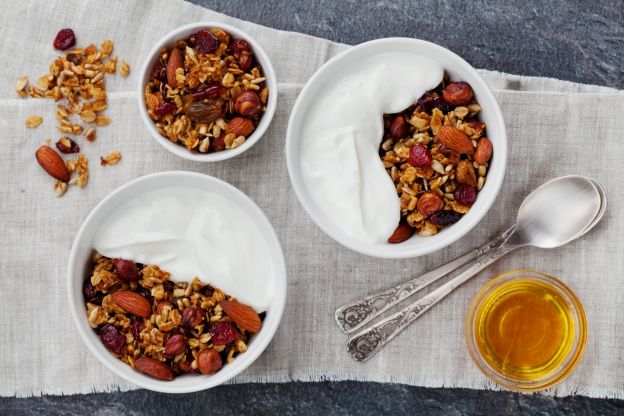 Muesli con yogurt
