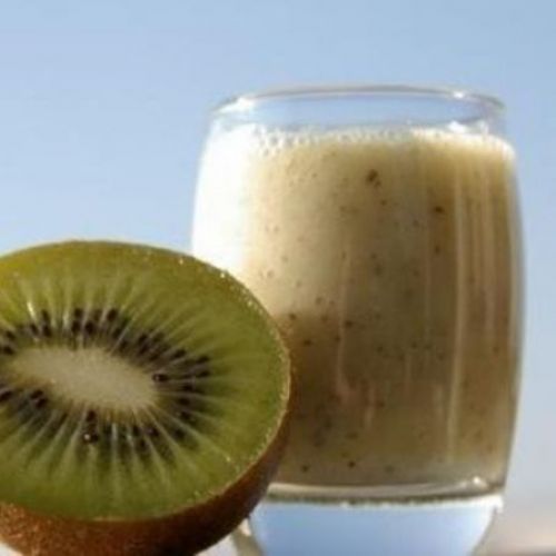 Frullato banana e kiwi