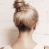 Chignon alto