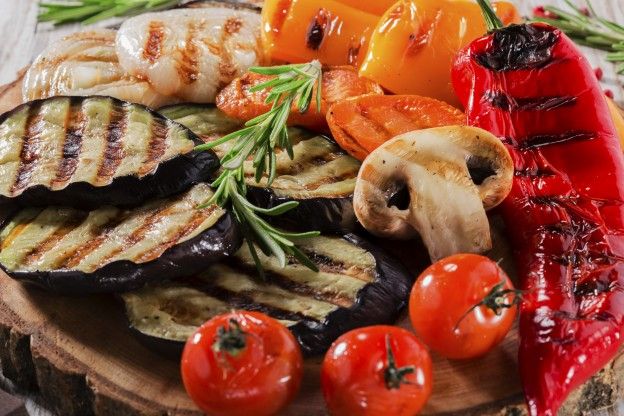 Le verdure alla griglia
