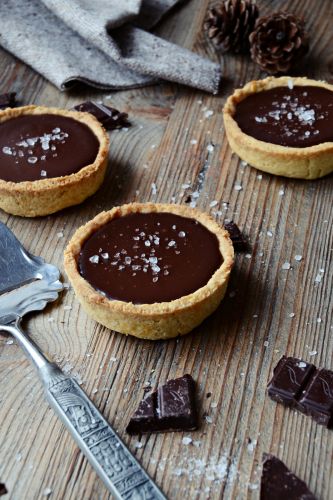 22. Tortini cioccolato e caramello salato