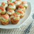 Mini muffins al salmone