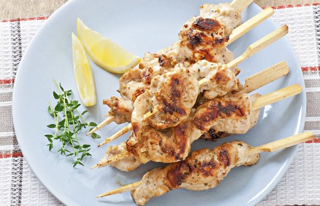 Spiedini di pollo allo zenzero