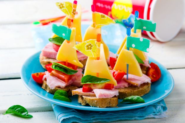 Sandwichs a forma di barca