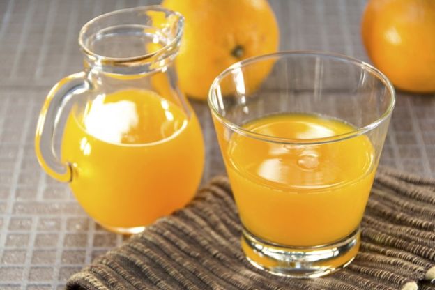 Succo di arancia