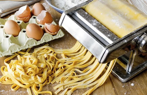 3. Tagliatelle al pesto ligure, fagiolini e patate