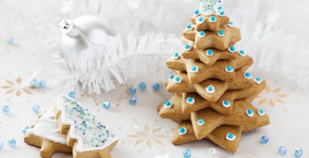 L'albero di Natale di biscotti