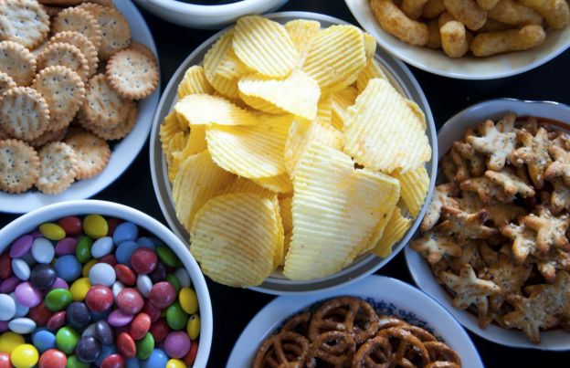 Evitate gli snacks