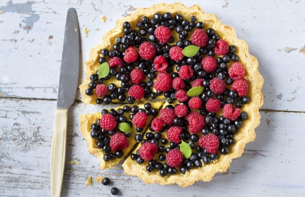 Crostata lamponi e mirtilli