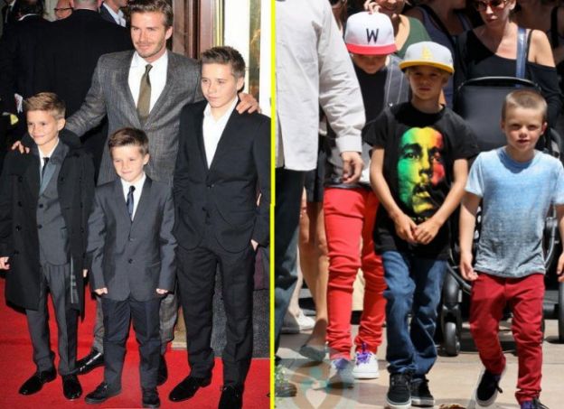ROMEO, CRUZ E BROOKLYN BECKHAM