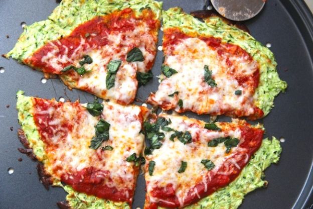 27. Pizza sottilissima di zucchine